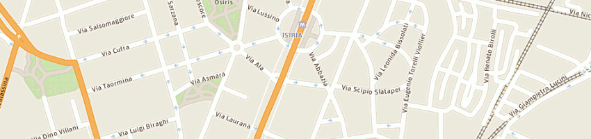 Mappa della impresa la casa del miele di fregoni simona a MILANO