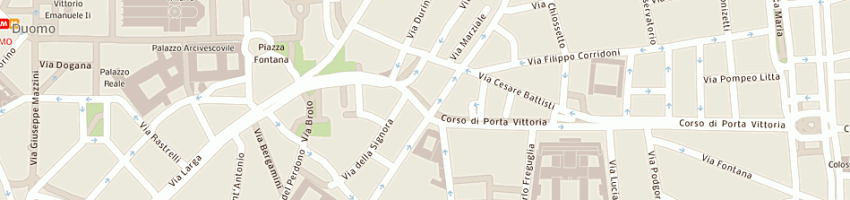 Mappa della impresa fin sim sud spa a MILANO