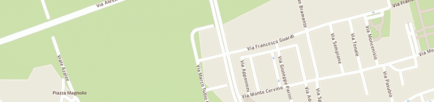 Mappa della impresa consonni dr a MILANO
