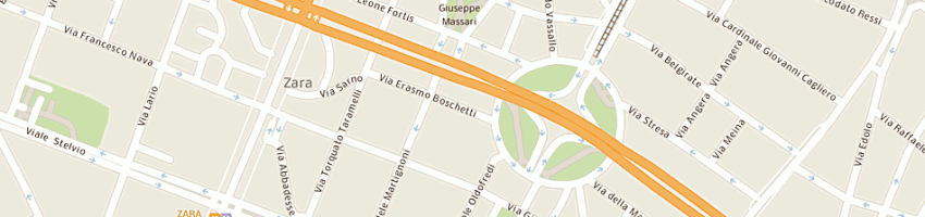 Mappa della impresa benergy srl a MILANO