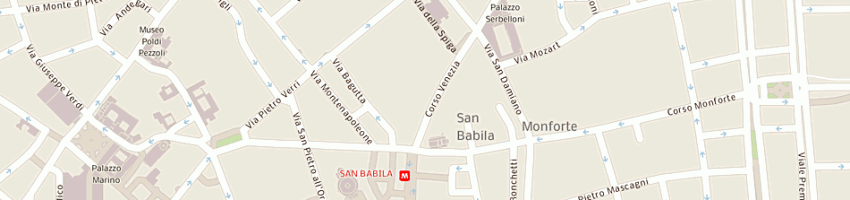 Mappa della impresa internetstyle spa a MILANO