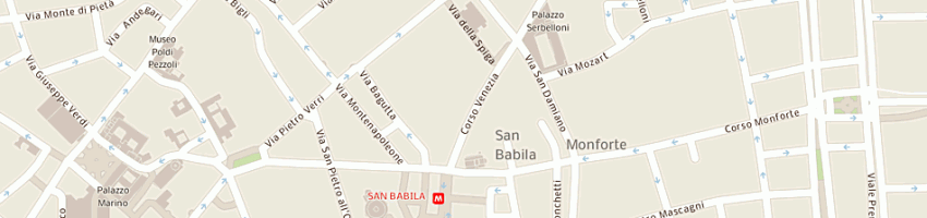 Mappa della impresa lucafinenterprise a MILANO