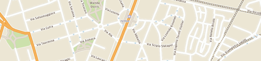 Mappa della impresa mf studi e servizi sas di francesco flamini e c a MILANO