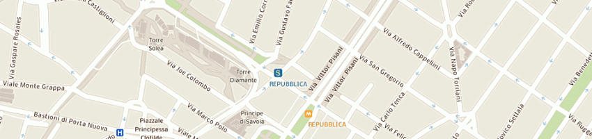 Mappa della impresa consiglio notarile di milano a MILANO