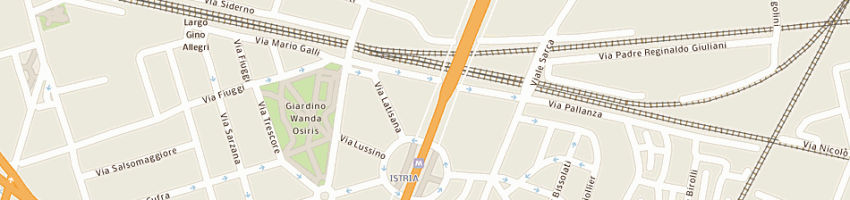 Mappa della impresa baruffi luciano a MILANO