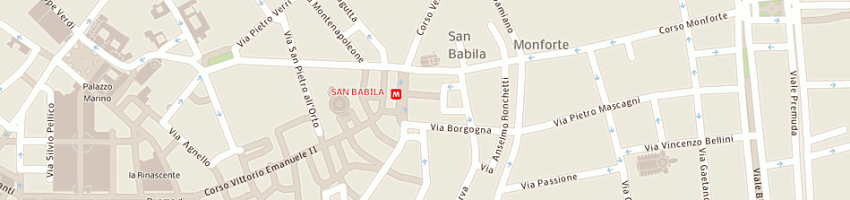 Mappa della impresa immobiliare bilancia srl a MILANO