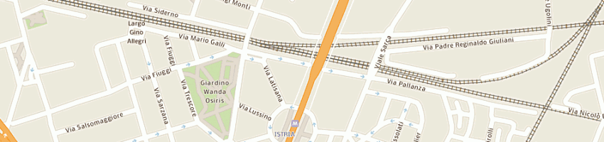 Mappa della impresa i h netsrl a MILANO