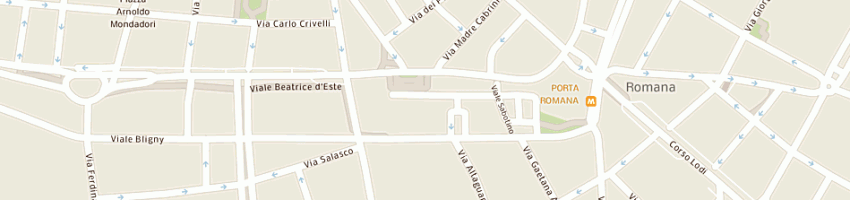 Mappa della impresa ctl a MILANO