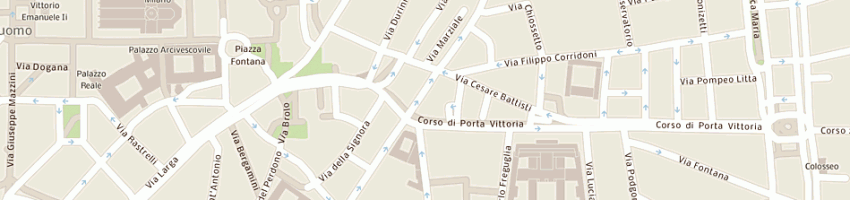 Mappa della impresa tintoria san cristoforo snc di locati e c a MILANO