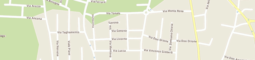 Mappa della impresa bracci dino a SEREGNO