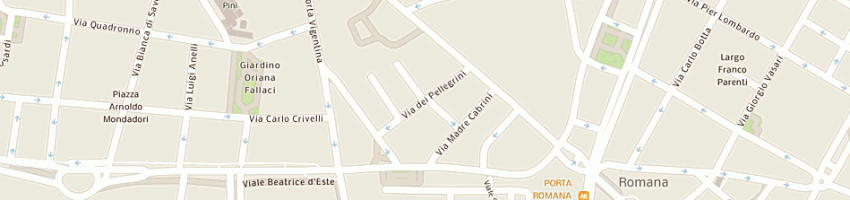 Mappa della impresa marazzina rosarita a MILANO