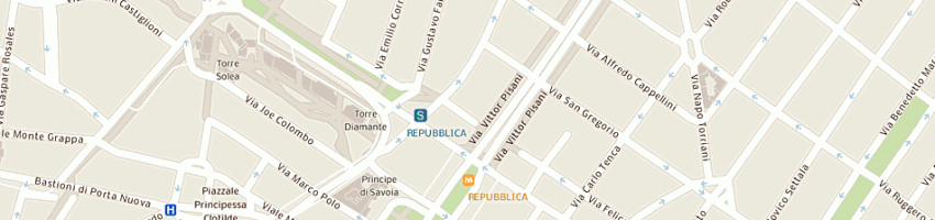 Mappa della impresa petrolvalves srl a MILANO