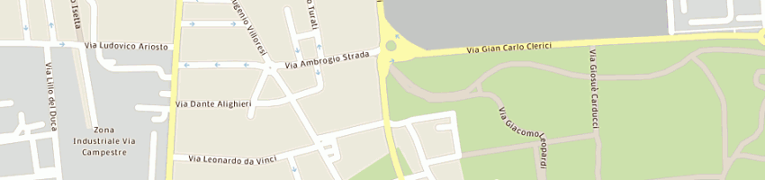 Mappa della impresa pezzaniti eduardo a BRESSO