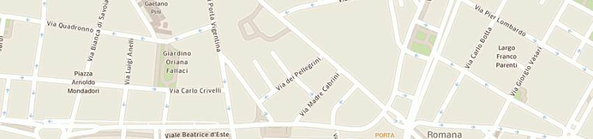 Mappa della impresa cerruti massimo a MILANO