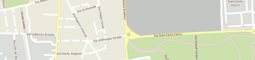 Mappa della impresa tessuti raponi di nazzareno raponi sas a BRESSO