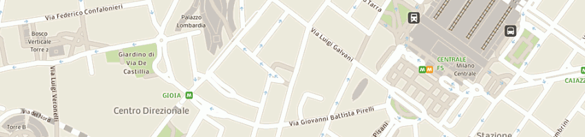 Mappa della impresa unicredit banca per la casa spa a MILANO