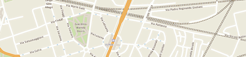 Mappa della impresa pq italy srl a MILANO