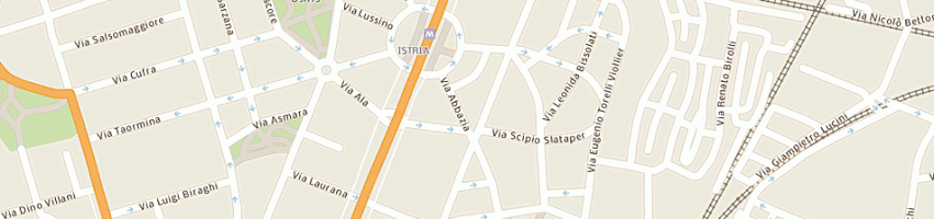Mappa della impresa anna snc di di pilato angelo e c a MILANO