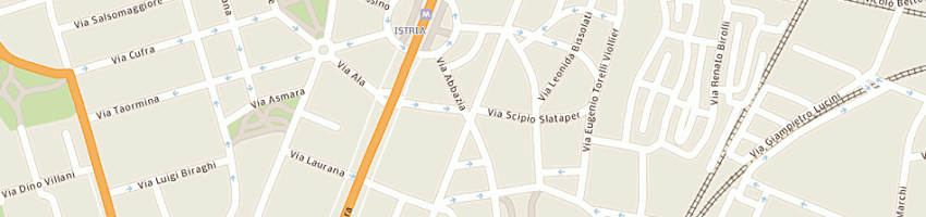 Mappa della impresa sibilia gianantonio a MILANO