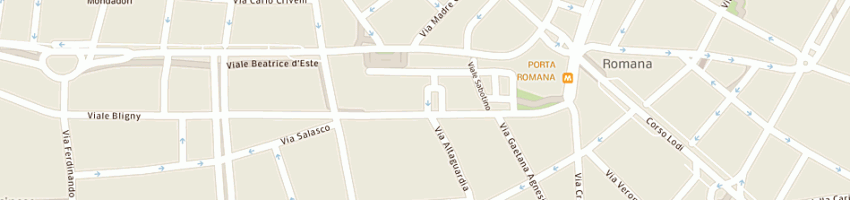 Mappa della impresa mg sas di maffucci maria e c a MILANO