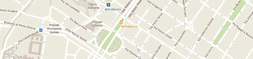 Mappa della impresa lossa consulting e associati srl a MILANO