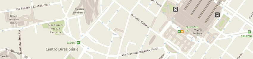 Mappa della impresa studio vizzotto di vizzotto adriana e c sas a MILANO