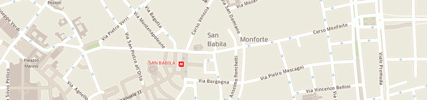 Mappa della impresa parrucchiere franco e mimma a MILANO