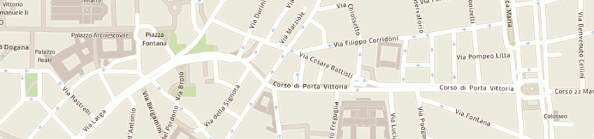 Mappa della impresa bologni marina a MILANO