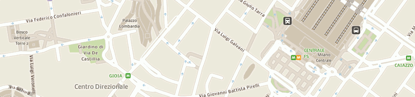 Mappa della impresa scuole pubbliche scuole medie -giuseppe ungaretti- presidenza a MILANO