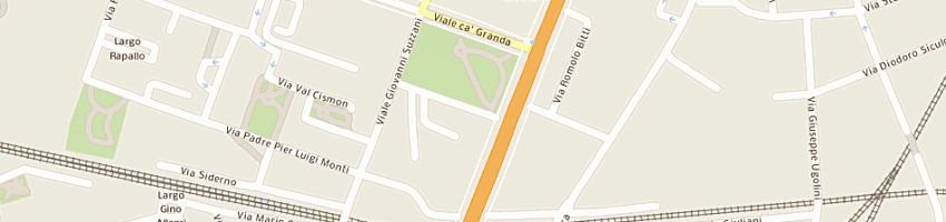 Mappa della impresa altair data system a MILANO