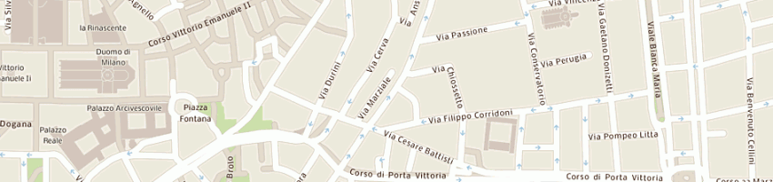 Mappa della impresa maupoil a MILANO