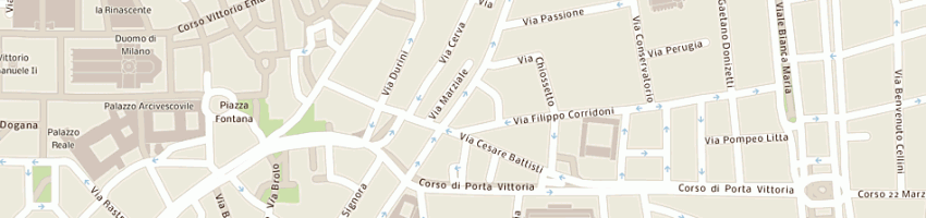 Mappa della impresa san bernardo srl a MILANO