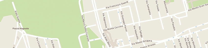 Mappa della impresa ferrari sergio a MILANO