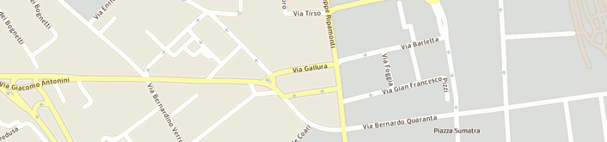 Mappa della impresa paoletti enrico a MILANO