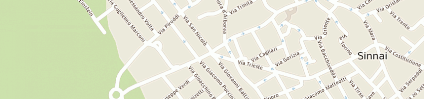 Mappa della impresa piras anna a SINNAI