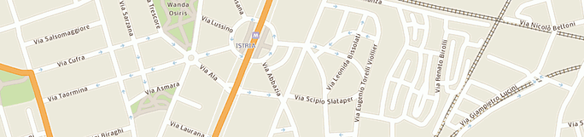 Mappa della impresa sol arr di lucia mondin a MILANO