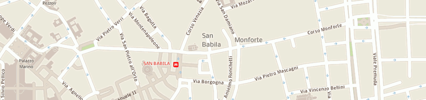 Mappa della impresa fasec sas di cipolla salvatore e c a MILANO