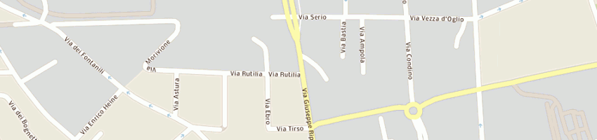 Mappa della impresa capone donato a MILANO