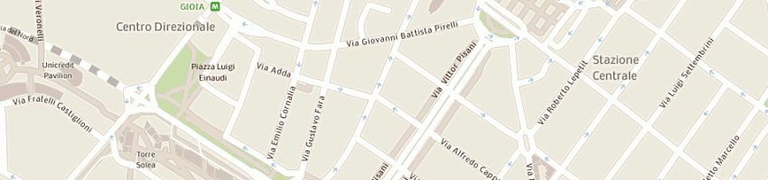 Mappa della impresa marti e co srl a MILANO