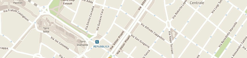 Mappa della impresa motor system sas di curto carla e c a MILANO