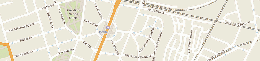 Mappa della impresa promise srl a MILANO
