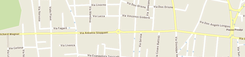 Mappa della impresa dorsia restaurant bar srl a SEREGNO