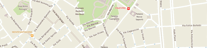 Mappa della impresa helita fiduciaria spa a MILANO