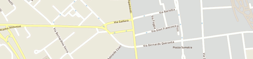 Mappa della impresa fabbrica italiana catene (srl) a MILANO
