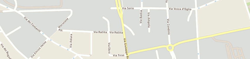 Mappa della impresa fl francini di minoia r a MILANO