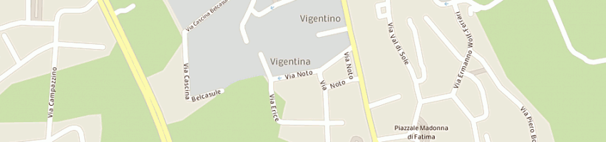 Mappa della impresa vega informatica srl a MILANO