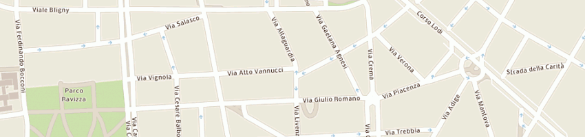 Mappa della impresa cmi data centro servizi edp (srl) a MILANO