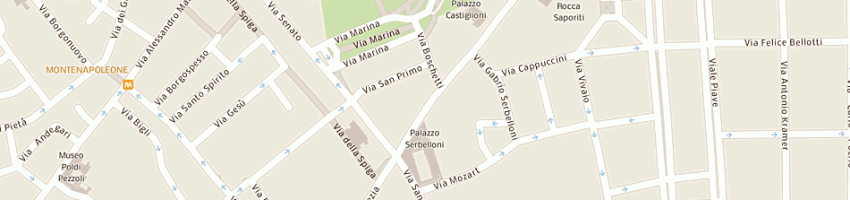Mappa della impresa pellizzola vittorio a MILANO