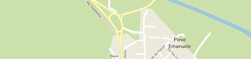 Mappa della impresa l'erba voglio di tondini giuseppina a PIEVE EMANUELE