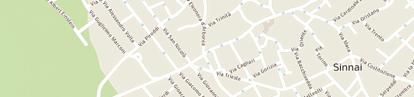 Mappa della impresa cogoni davide a SINNAI